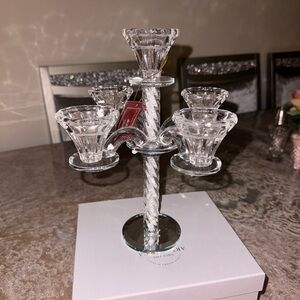 Crystal Multi-Arm Candle Holder